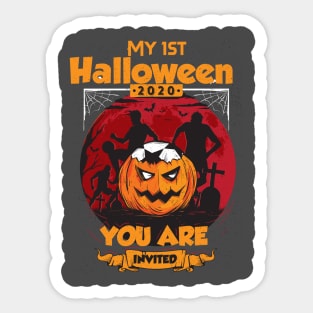 My first Halloween 2020 Sticker